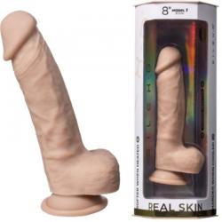 Silexd - real skin pene super realístico termo reactivo 21 cm premium silexpan natural