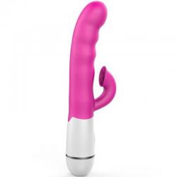 Armony - amir vibrador multifuncion con lengua estimuladora 16 velocidades rosa