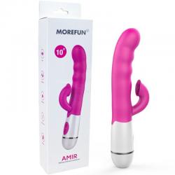 Armony - amir vibrador multifuncion con lengua estimuladora 16 velocidades rosa