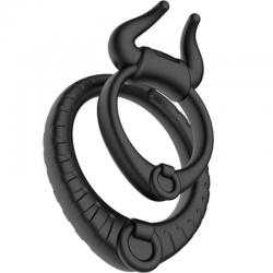 Armony - bull's pasion anillo negro