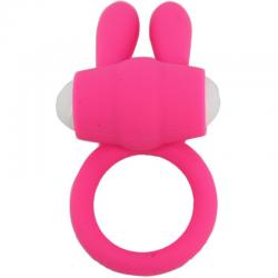 Armony - mr bunny anillo vibrador silicona pink