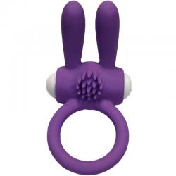 Armony - mr bunny anillo vibrador silicona purple