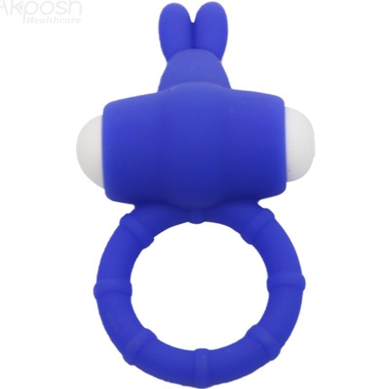 Armony - ms bunny anillo vibrador silicona azul