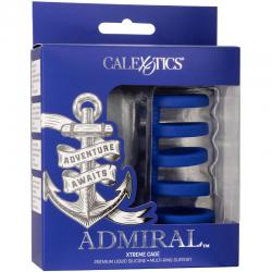 Calexotics - admiral jaula xtreme para pene azul