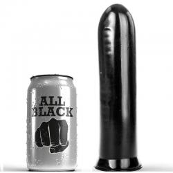 All black dildo negro 19cm