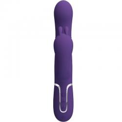 Pretty love - cammy triple vibrador multifunción 4 en 1 morado