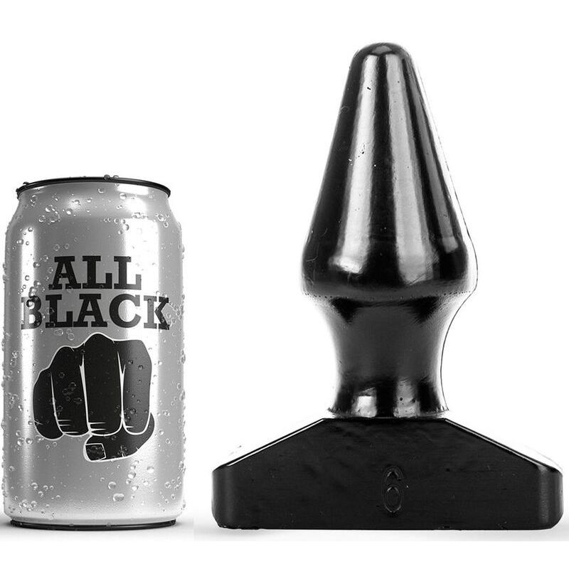 All black plug anal 15,5cm