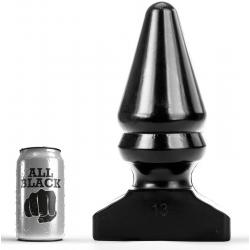 All black anal plug 28,5cm