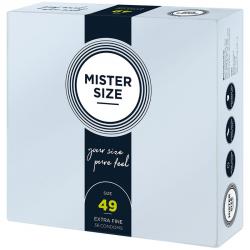 Mister size - preservativos talla s 49 mm (36 unidades)