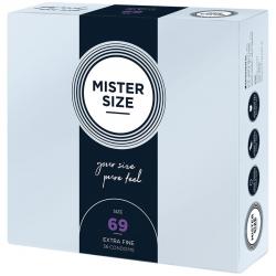 Mister size - preservativos talla xxxl 69 mm (36 unidades)