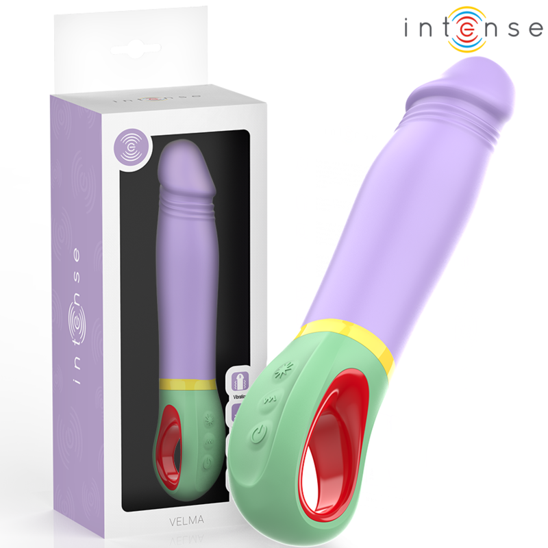 Intense - velma vibrador clásico morado