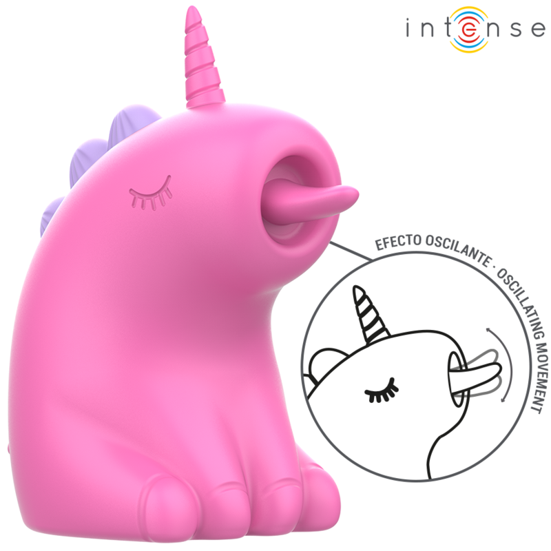 Intense - pinkie estimulador unicornio fucsia