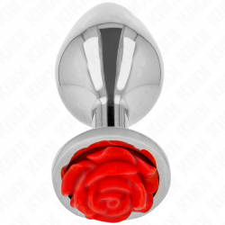 Kink - plug anal rosa roja talla m