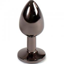 Secret play - gunmetal butt plug talla s 7 cm