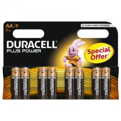 Duracell - plus power pila alcalina aa lr6 blister*8