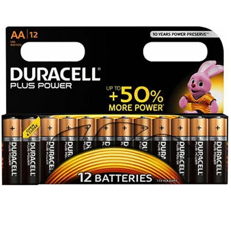 Duracell - plus power pila alcalina aa lr6 blister*12