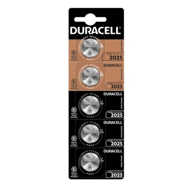 Duracell - pila boton litio cr2025 3v blister*5