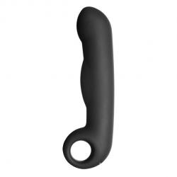 Electrastim ovid silicone noir dildo