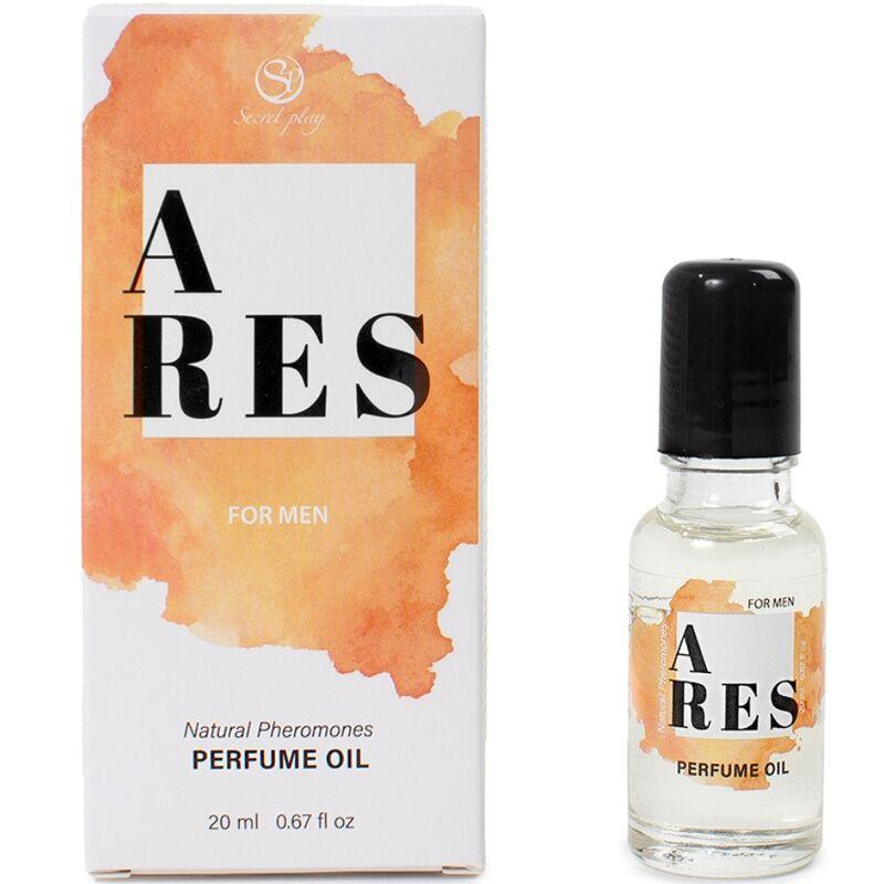 Secretplay - ares perfume natural feromonas en aceite para hombre 20 ml