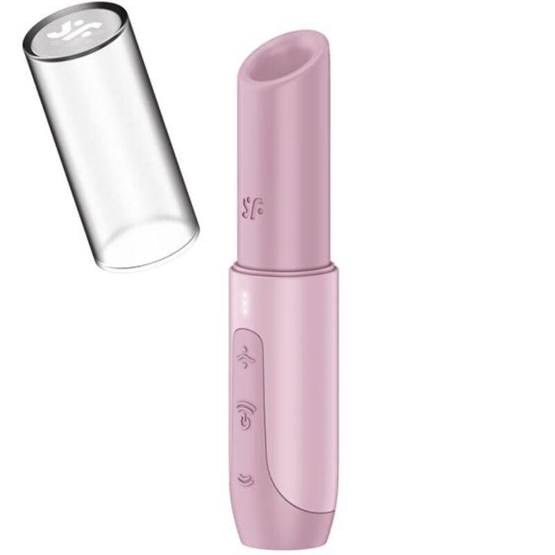 Satisfyer - secret kiss estimulador clítoris por ondas rosa