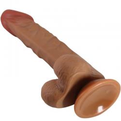 Baile - buraq dildo realístico 24 cm natural