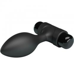 Pretty love - vibra butt plug anal 10 vibraciones negro