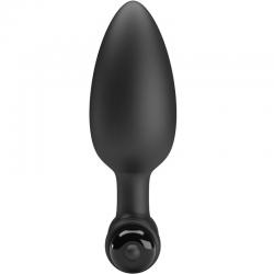 Pretty love - vibra butt plug 2 plug anal 10 vibraciones negro