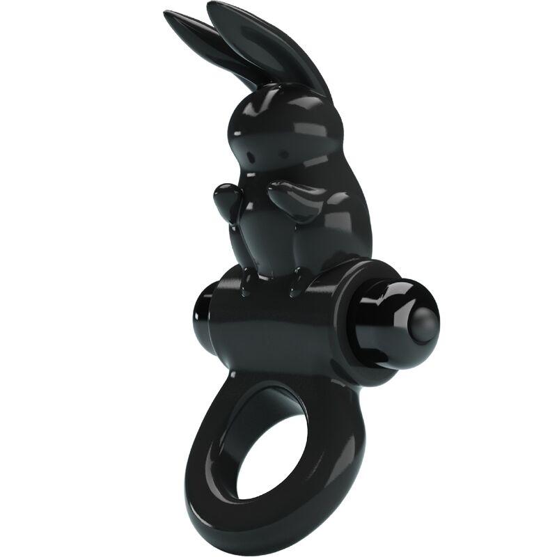 Pretty love - exciting ring anillo vibrador rabbit 10 vibraciones negro