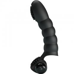 Pretty love - alexander vibrador de dedo 10 vibraciones negro