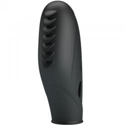 Pretty love - gilo vibrador de dedo silicona negro