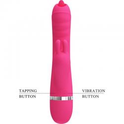 Pretty love - phoenix vibrador rabbit multifunción rosa