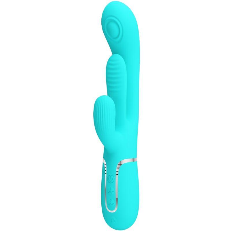 Pretty love - shania triple vibrador rabbit multifunción 3 en 1