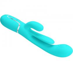 Pretty love - shania triple vibrador rabbit multifunción 3 en 1