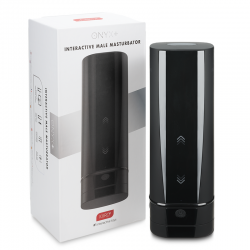 Kiiroo - onyx+ teledildonic masturbador con skin texture