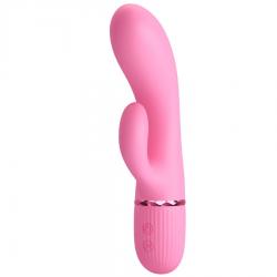 Pretty love - marski vibrador rabbit & punto g rosa