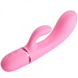 Pretty love - marski vibrador rabbit & punto g rosa