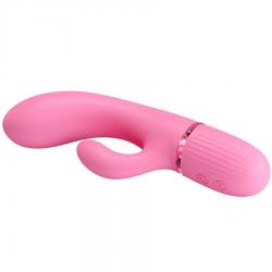 Pretty love - marski vibrador rabbit & punto g rosa