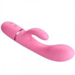 Pretty love - marski vibrador rabbit & punto g rosa