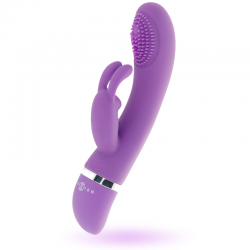 Intense susy vibrador oscilante silicon rabbit lila