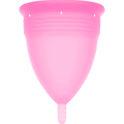 Stercup copa menstrual fda silicone talla l rosa