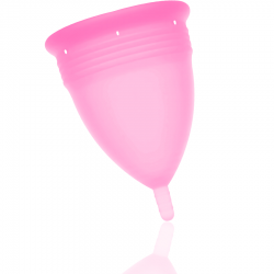 Stercup copa menstrual fda silicone talla l rosa