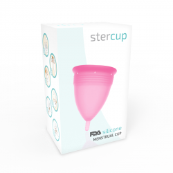 Stercup copa menstrual fda silicone talla l rosa