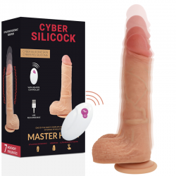 Cyber silicock realistico control remoto master huck