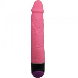 Colorful sex vibrador realistico rosa 23 cm