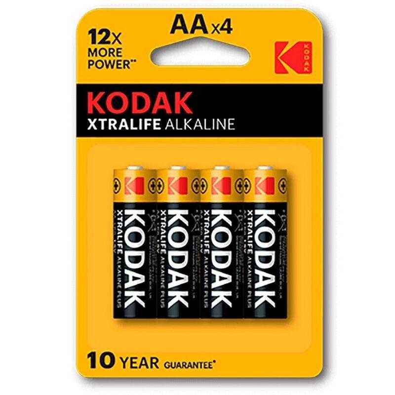 Kodak xtralife pila alcalina aa lr6 blister*4