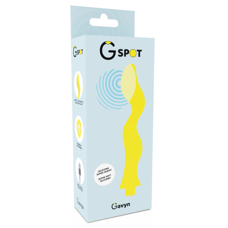 G-spot gavyn vibrador punto g amarillo