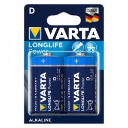 Varta longlife power pila alcalina d lr20 blister*2