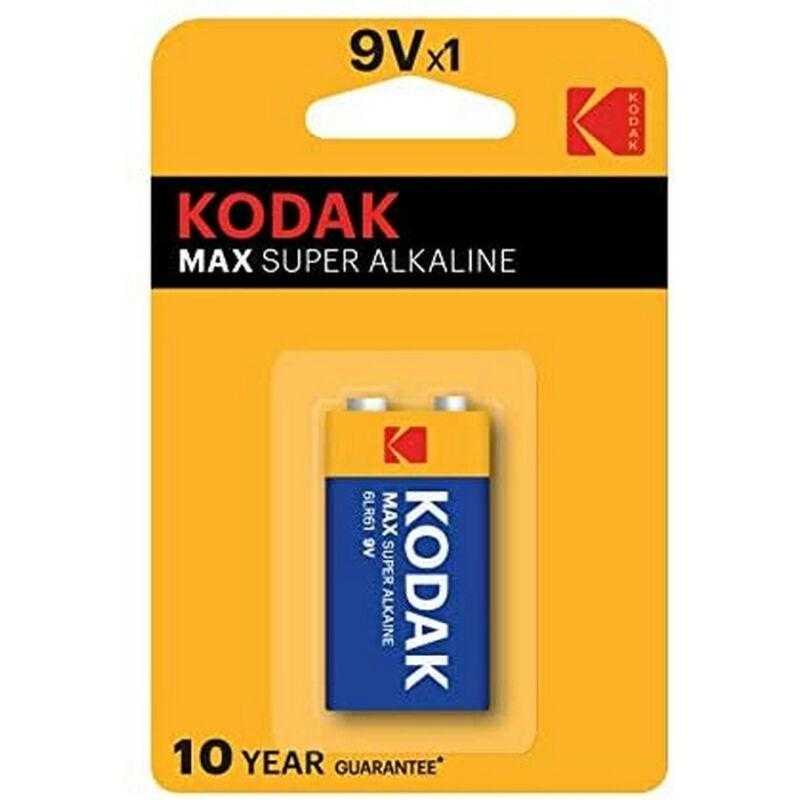 Kodak max pila alcalina 9v lr61 blister