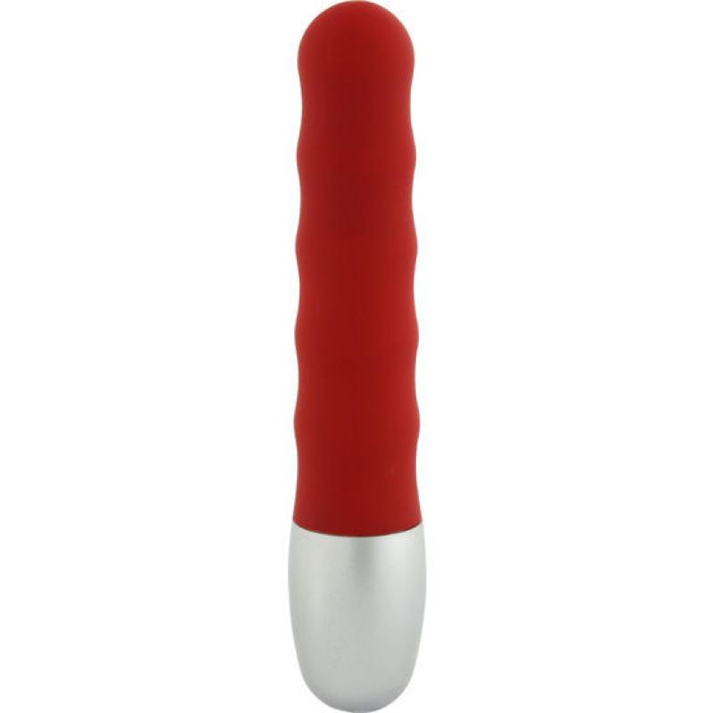 Sevencreations vibrador discreto rojo