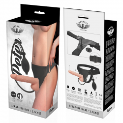 Harness attraction árnes peter con pene hinchable 18 x 3.5cm